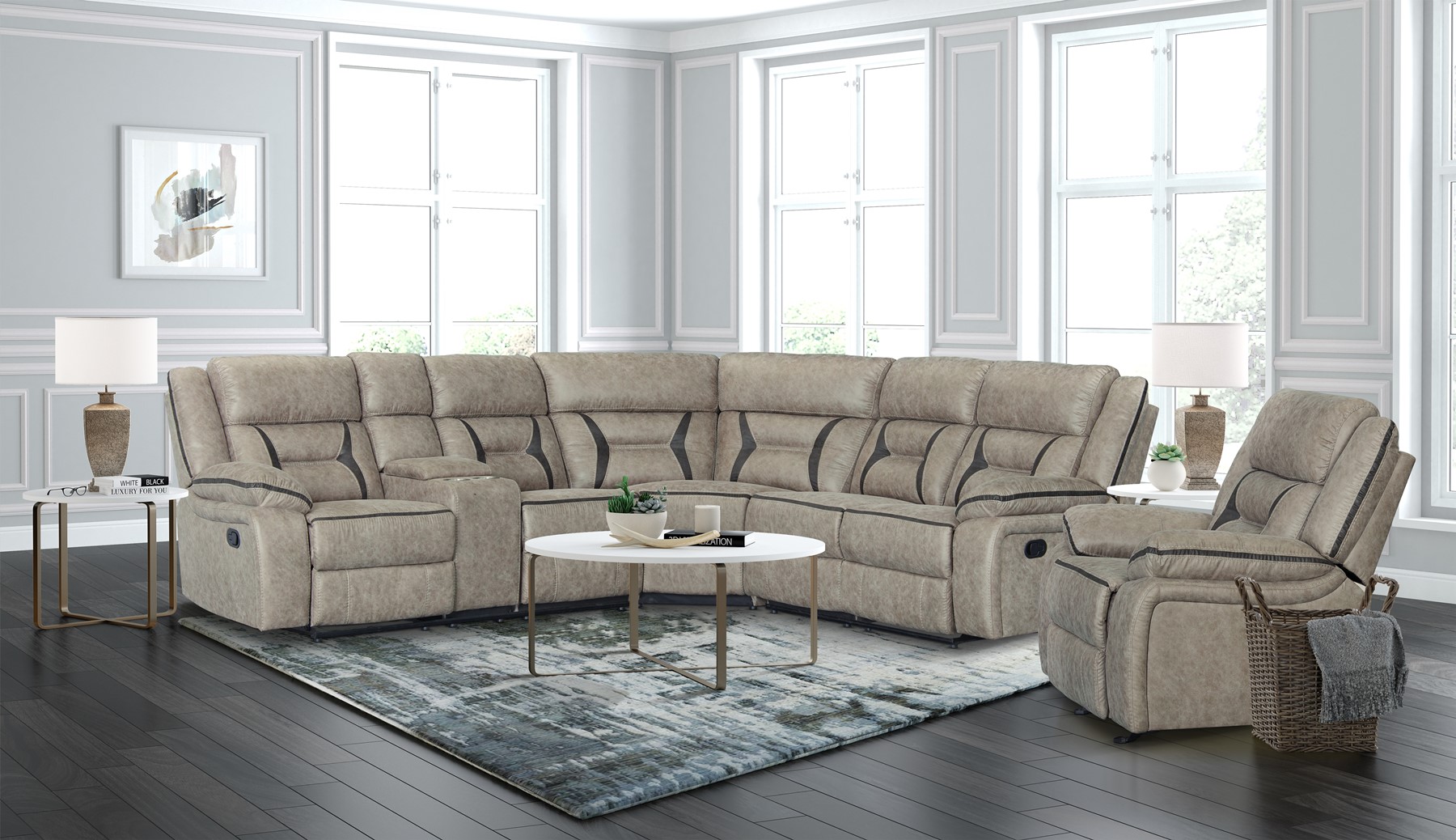 426 Acropolis Sectional - Click Image to Close